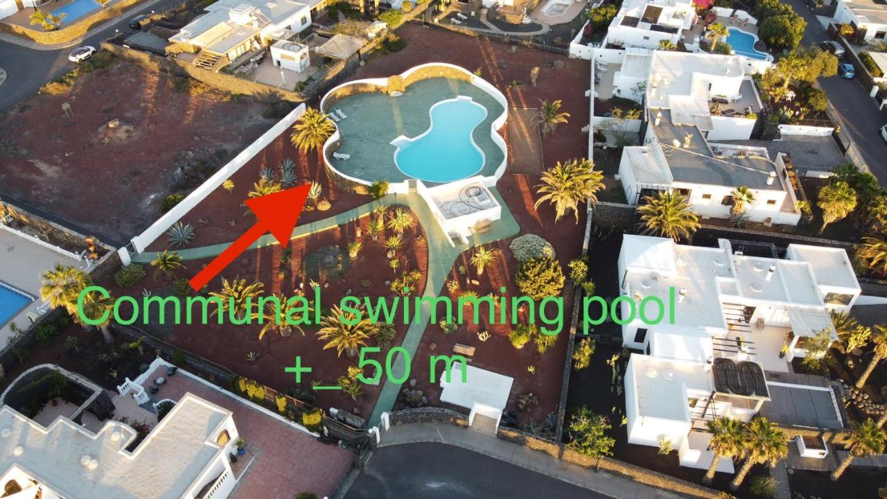 Lovely Villa Nico Playa Blanca, Hot Tub, Communal Pool Luaran gambar